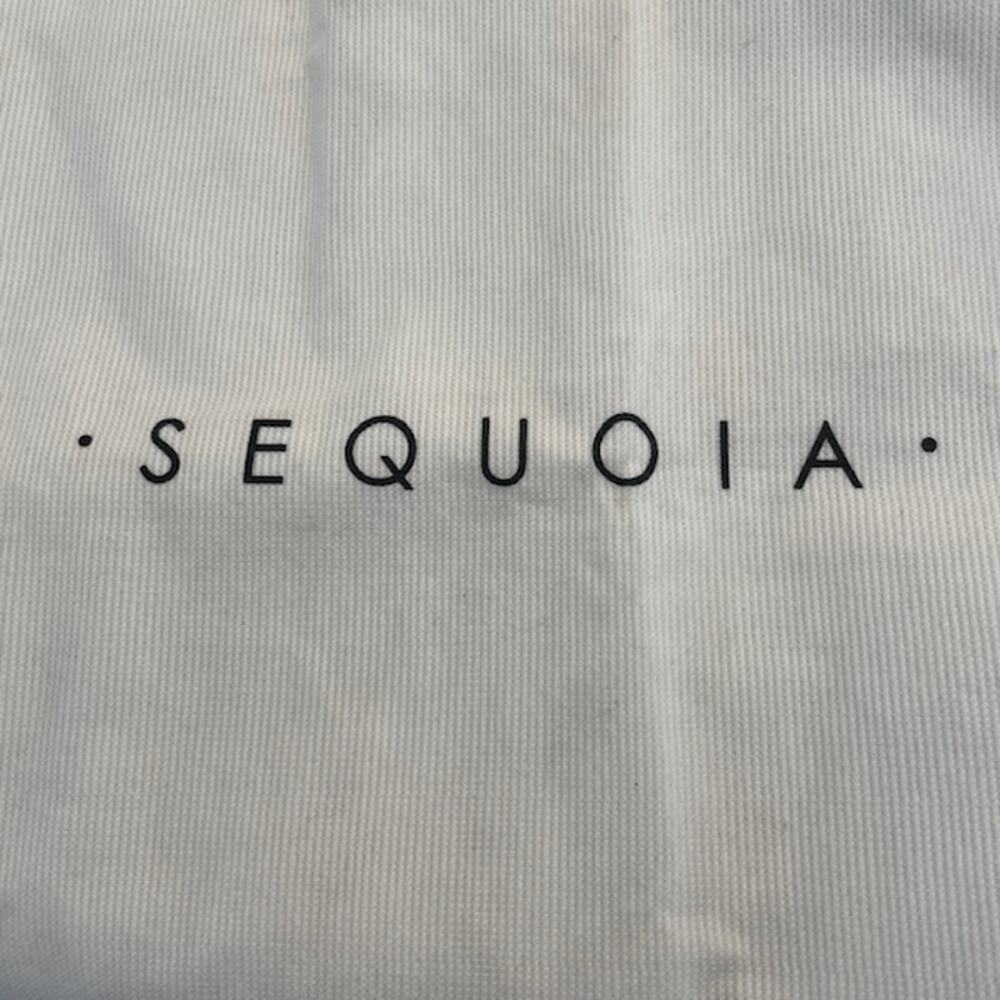 Sequoia extra large dust bag for Sequoia purses with logo.